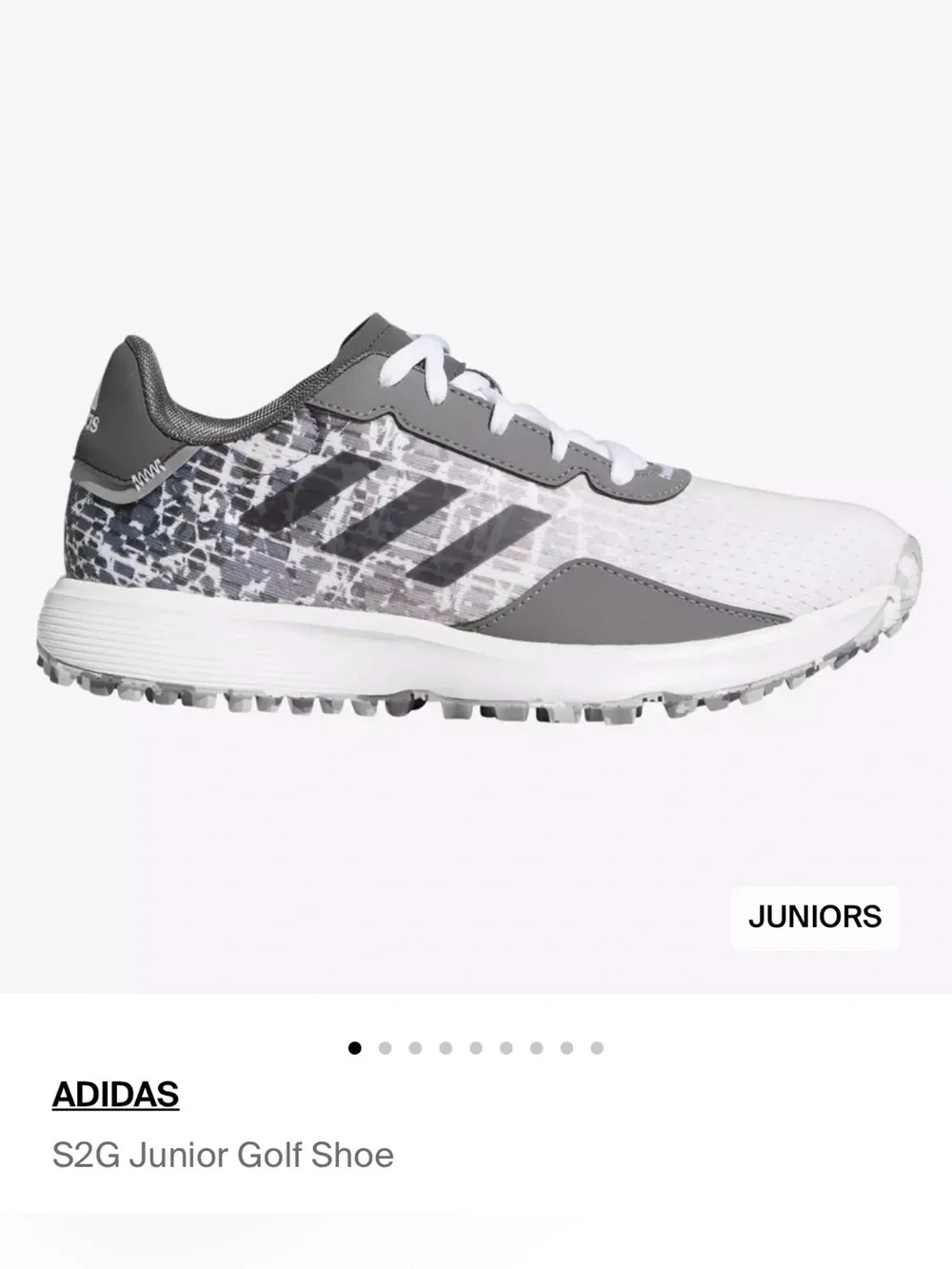 Adidas S2G Junior Golf Shoe 6 - NWOT